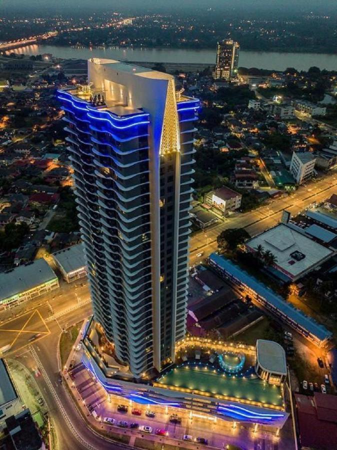 Pangsapuri 69 m² dengan 2 bilik tidur dan 1 bilik mandi peribadi di Pusat Kota Bahru Luaran gambar